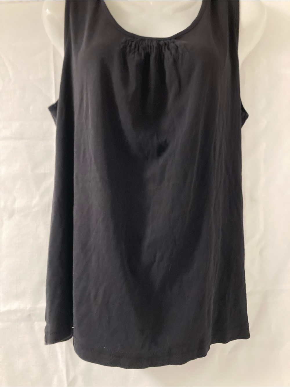 Reitmans Plus Black Cotton Sleeveless Tank Top 3X